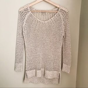 Lucky Brand | open knit sweater | s